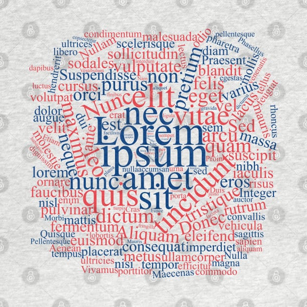 Lorem Ipsum Word Cloud by Warp9